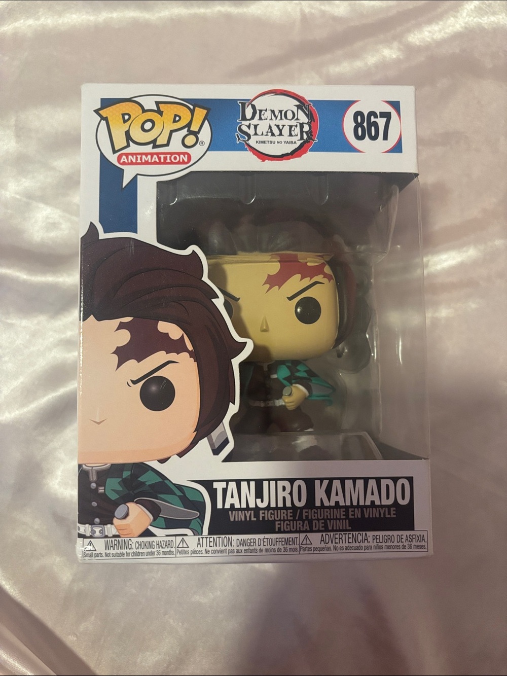 Funko Tanjiro Kamado Vinyl Figure - Green, Black, Brown